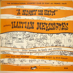 A Night in Haiti with Haitian Meringues - Arthur Duroseau