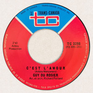 C'est l'Amour / Ange Ou Démon - Guy Durosier