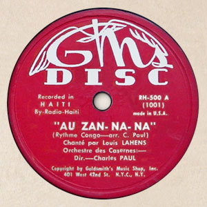 Au Zan-Na-Na / Erzulie - Orchestre Des Casernes 