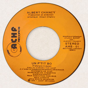 Un P‘tit Bo / Maria - Albert Chancy